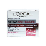 کرم روز ضد چروک لورآل مدل ATTIVA ANTI-RUGHE Retino-Peptides 45 حجم 50 میل