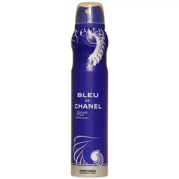 اسپری ضد تعریق و خوش بو کننده بدن لویز مدل BLEU DE CHANEL حجم 200 میل (اصل)