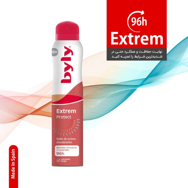 اسپری ضدتعریق بیلی مدل extrem protect حجم 200 میل (اصل،ساخت اسپانیا)