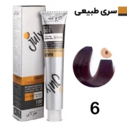 رنگ مو بلوند تیره جولای Julay شماره 6 حجم 100 میل