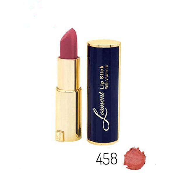 رژلب جامد مات لوسمنت حاوی روغن آرگان شماره L458